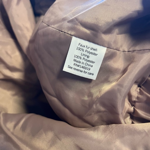 NINE WEST Faux Fur Zip Up Hoodie😍 - Picture 11 of 16